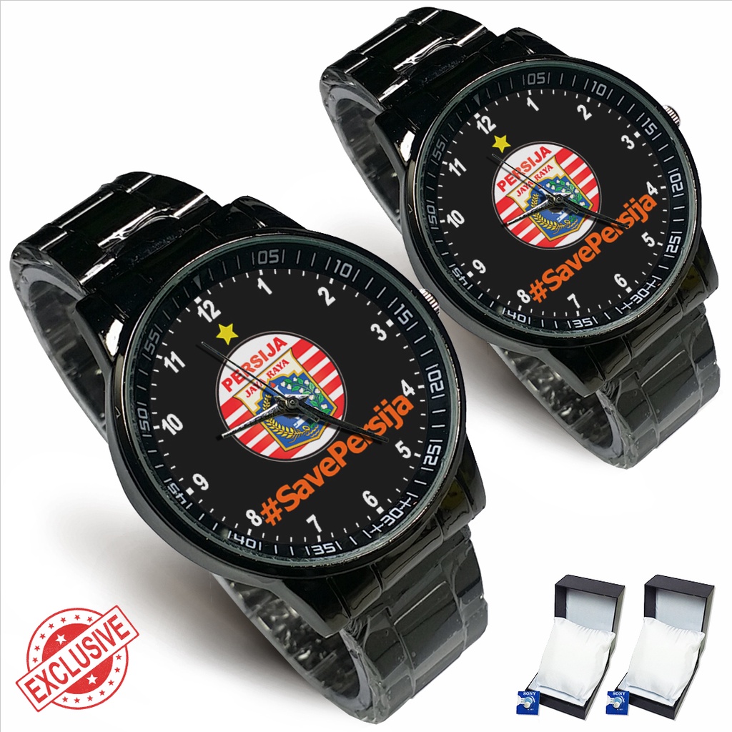 Jam Tangan Rantai Couple SAVE PERSIJA (Awesome)