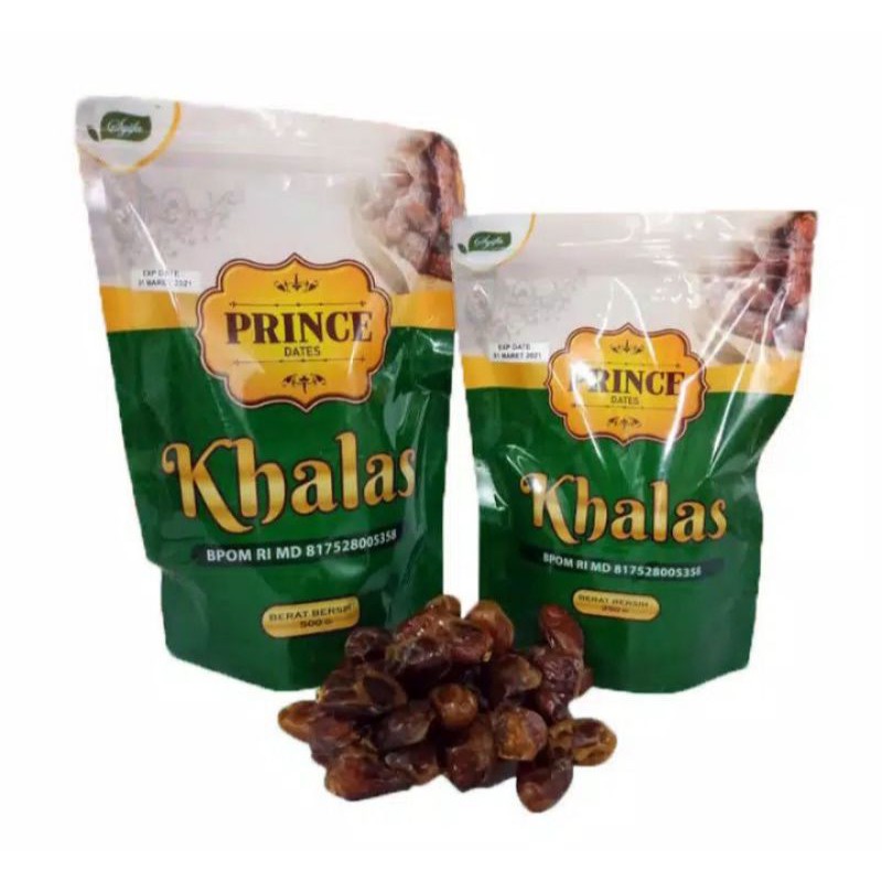 

KURMA PRINCE DATE "KHALAS" 500Gr