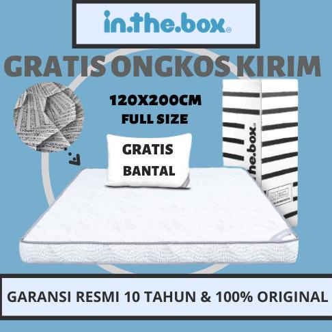 Promo Kasur Busa In The Box / Inthebox Hybrid 15 120X200Cm - Free Bantal