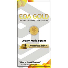 Emas mini logam mulia 1 gram bersertifikat