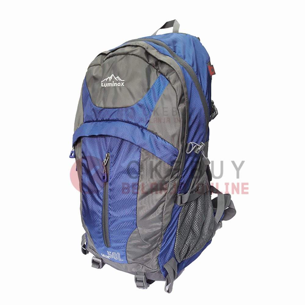 New -Tas Gunung/carrier Luminox 5036 - 50l Blue Sea+Raincover