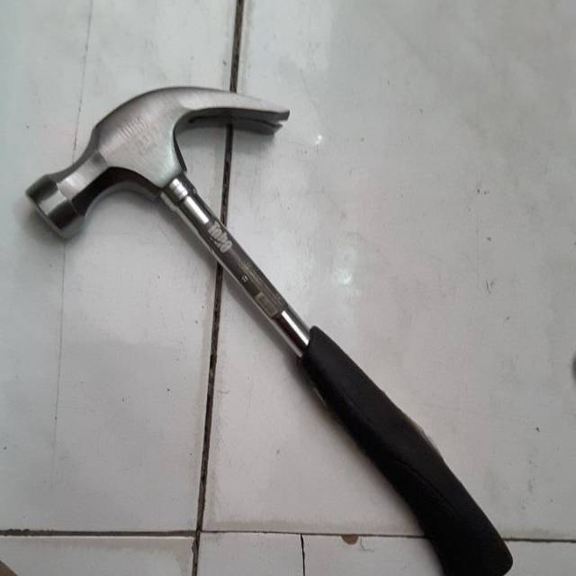 palu toho kambing besi 25 mm gagang karet keras palu paku palu pencabut paku hammer mallet