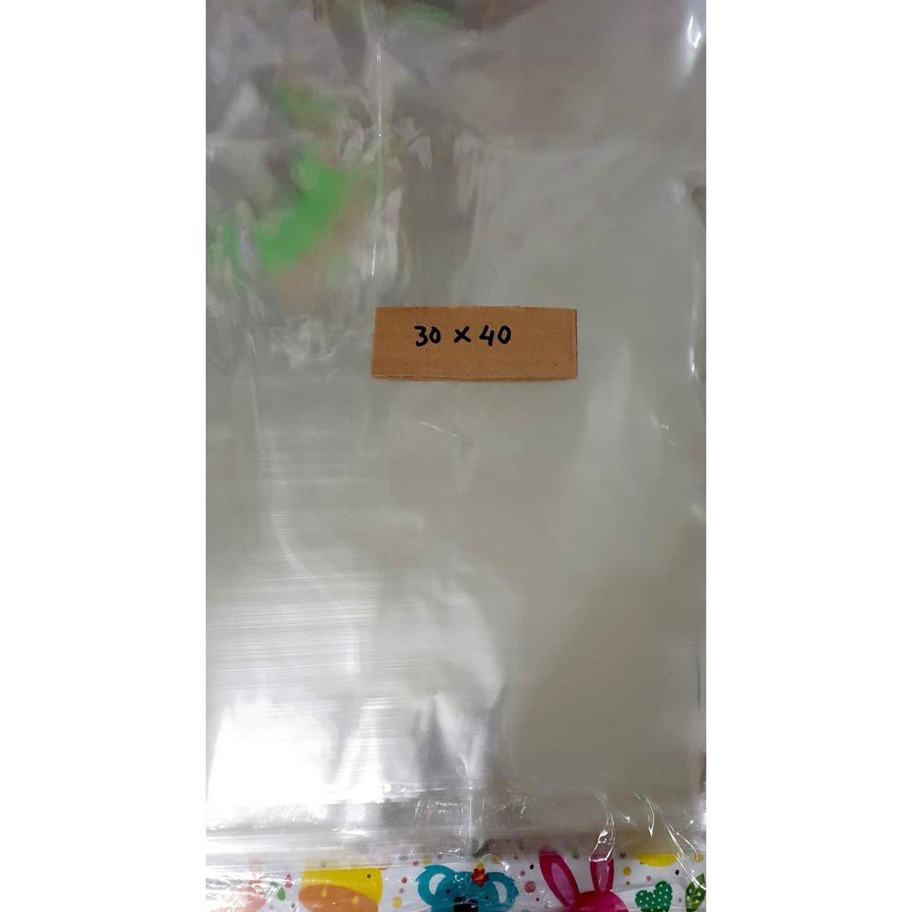 

Plastik Bening 30X40 Kemasan Souvenir Opp Tebal