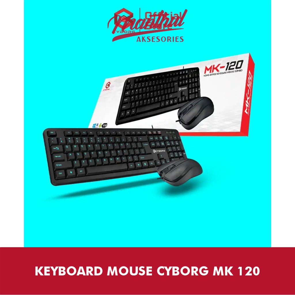 KEYBOARD MOUSE CYBORG MK 120