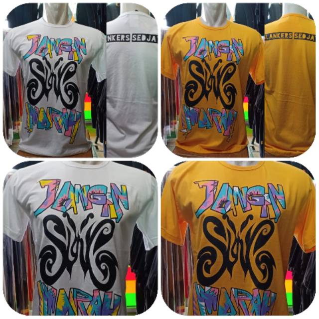 Kaos slank jangan marah slanking baju original  slankers  baju