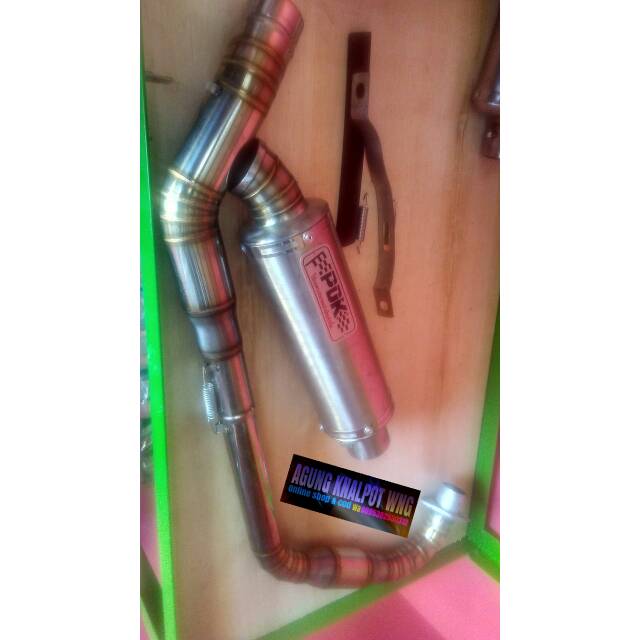 KNALPOT PDK LEHER BOOM TIGER GL MEGAPRO