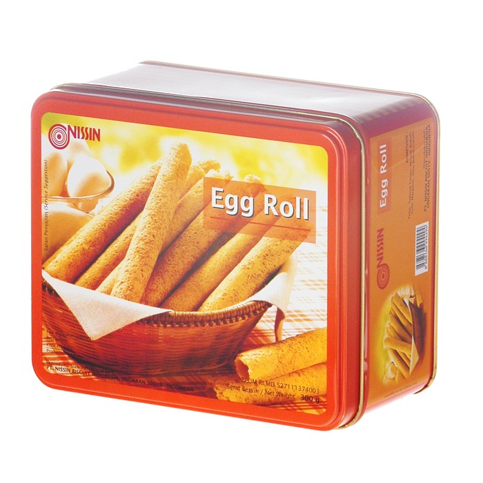 

NISSIN EGGROLL KALENG KOTAK 300 GRAM 1 KARTON ISI 6 TIN