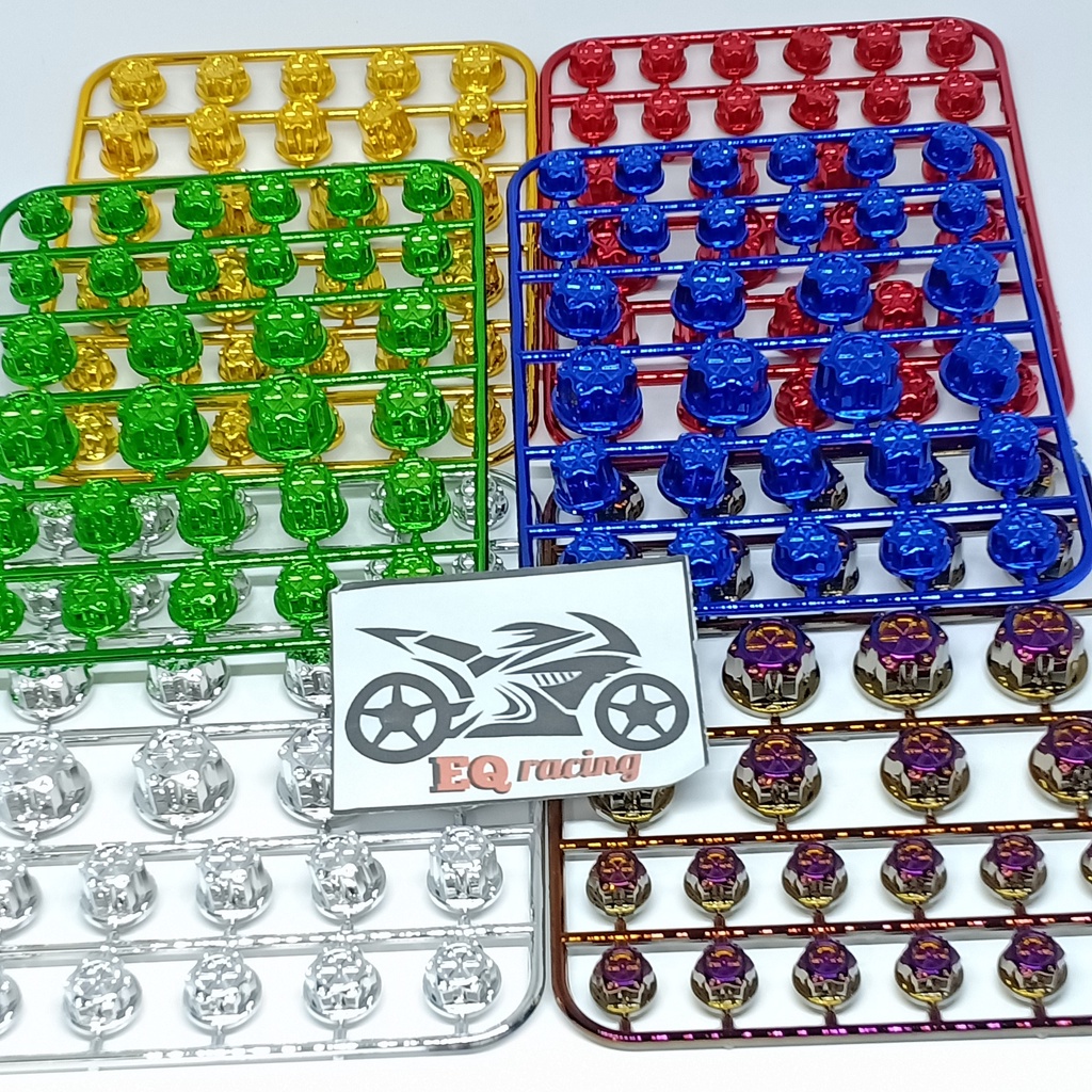 Monel tutup baut L variasi motor cover tutup baut motor