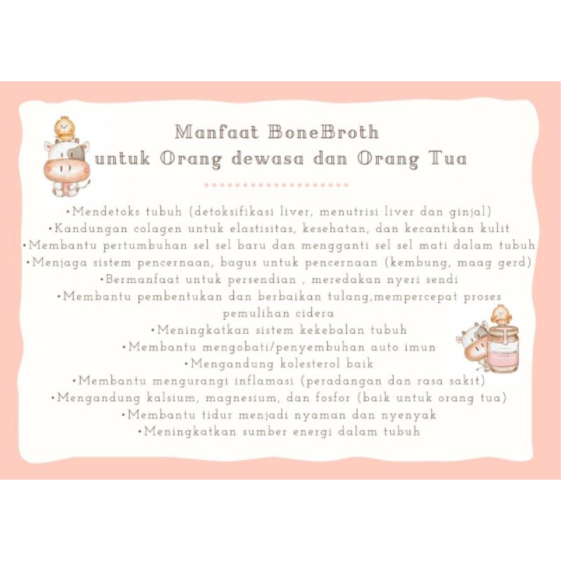 Paket Lengkap BoneBroth DoctorBroth by MadamYeni