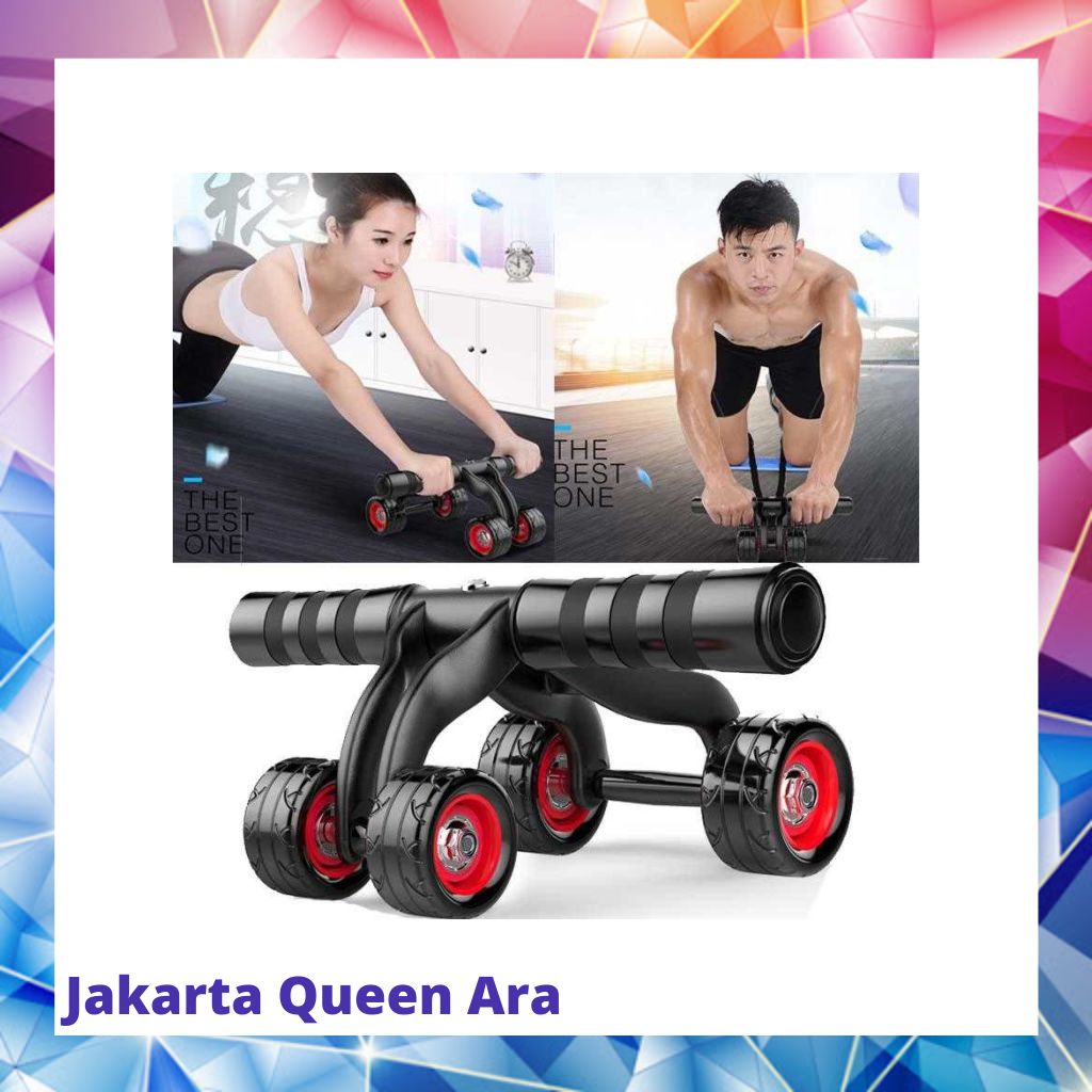 VKTECH Power Wheel Alat Fitness Roller - AD-2016