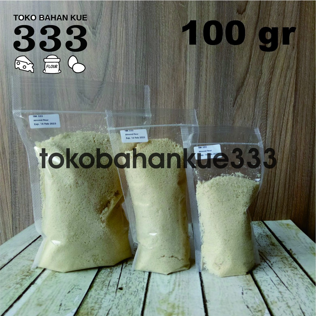 

Almond Flour / Tepung Almond / Bubuk Almond (kemasan 100 gr)