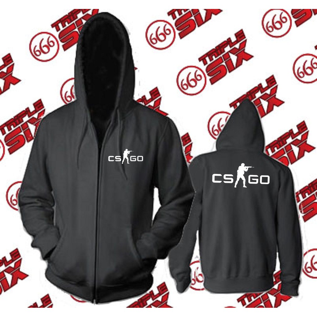 Jaket Hoodie zipper CSGO Counter Strike Global Offensive