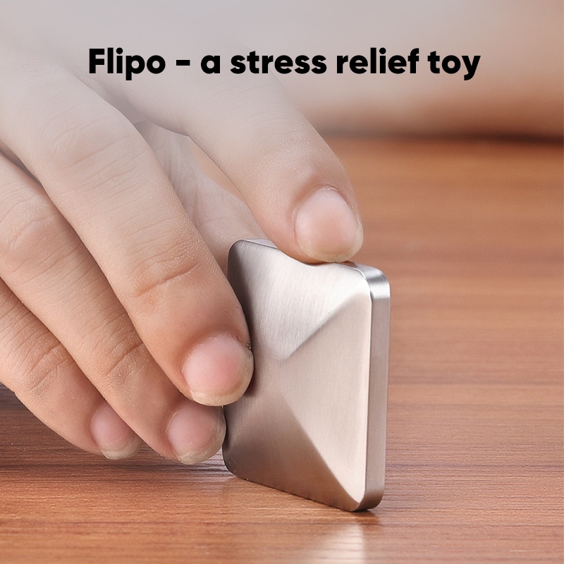 Smartfish Aluminum Alloy Flipo Flip Toy