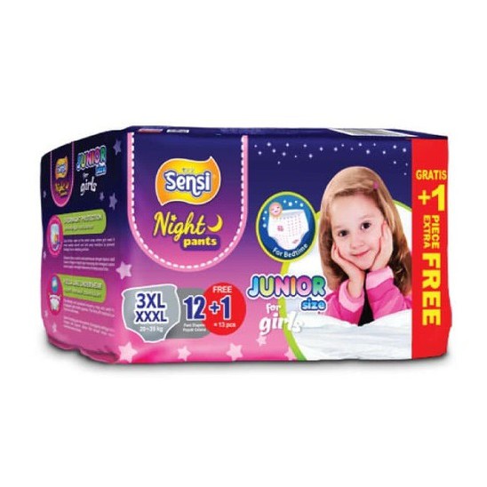 Sensi Junior Night Pants Girl 3XL12