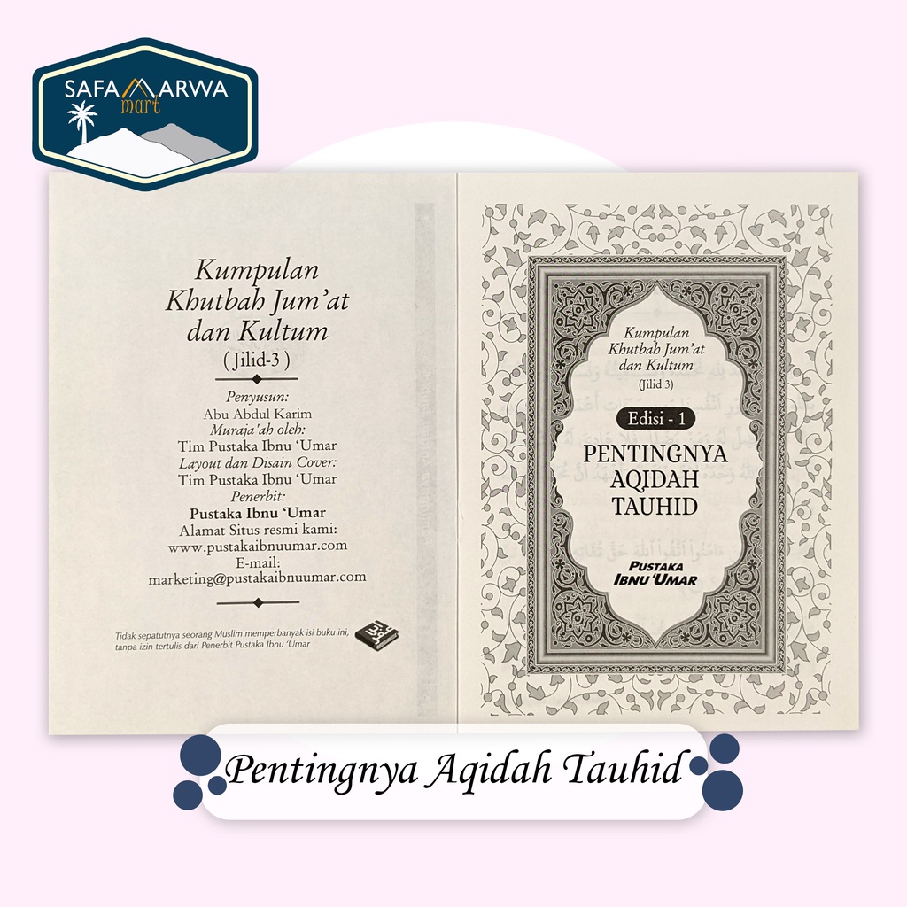 BUKU KUMPULAN KHUTBAH JUM'AT & KULTUM BERDASARKAN AL-QURAN DAN AS-SUNNAH JILID 3-2