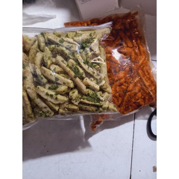 BASRENG POLOS GURIH DAN PEDAS DAUN JERUK KEMASAN 500GR