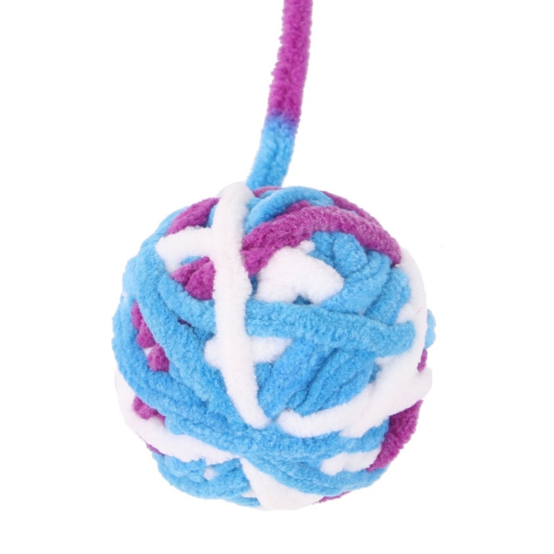 Mainan Kunyah Interaktif Bahan Plush Lembut Untuk Kucing