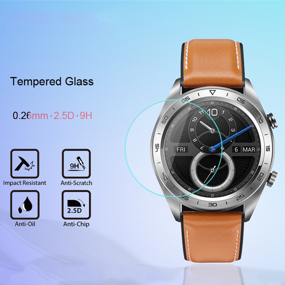 Pelindung Layar Tempered Glass Hd Bening Cover Huawei Honor Watch Magic