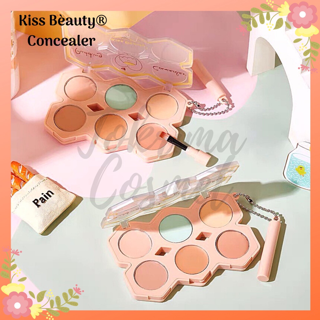 KISS BEAUTY PUDING concealer penutup jerawat