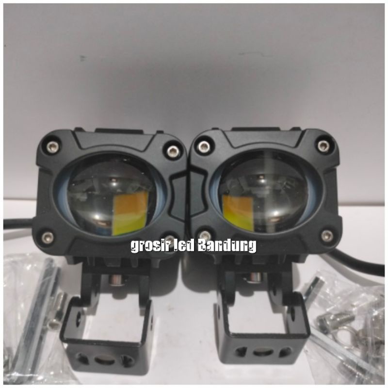 2pcs lampu led sorot Aegis P22 utk motor dan mobil harga utk 2pcs(1pasang)