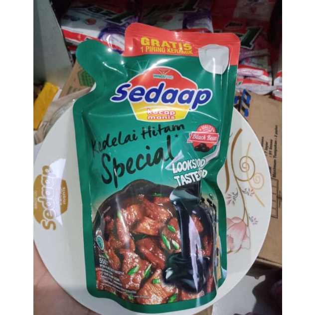 Kecap Sedap Free piring 550ml