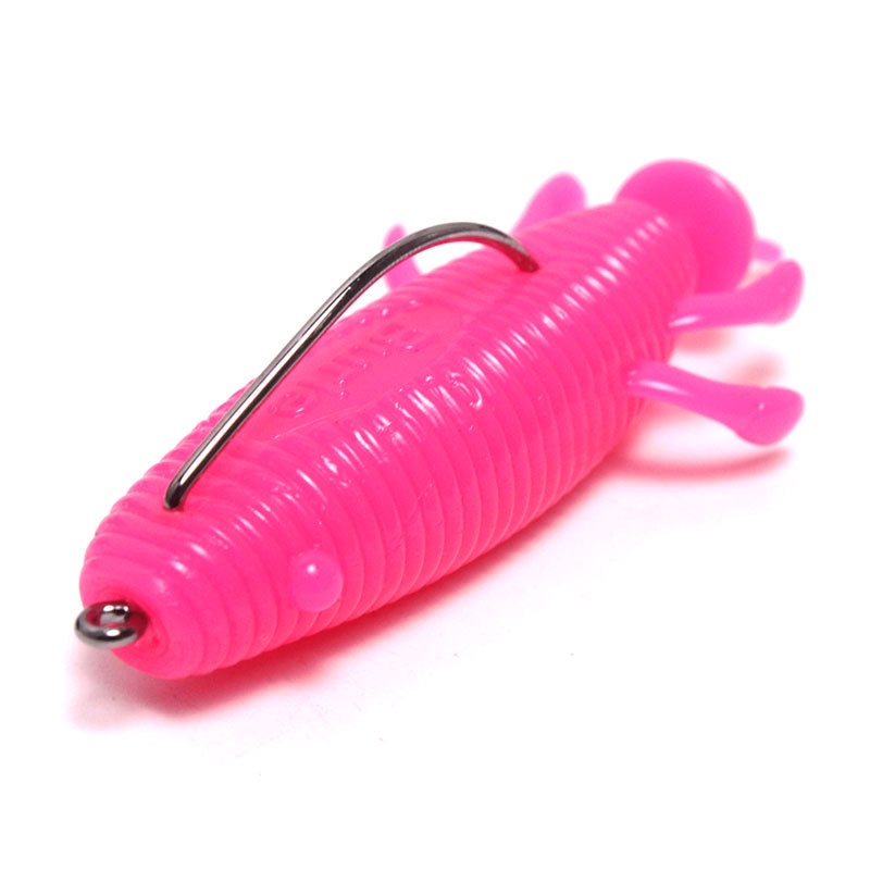 Umpan Pancing Soft Bait Bentuk Katak Bahan Karet Ukuran 8cm / 13g Dengan Mata Kail Baja