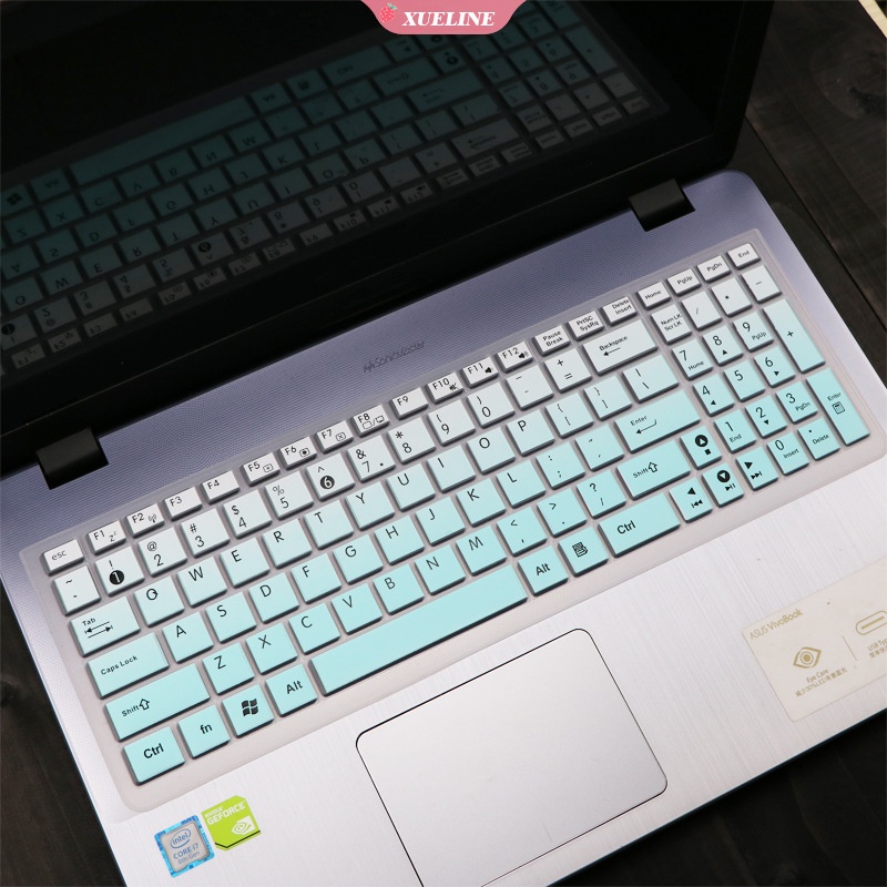 Cover Pelindung Keyboard Notebook Laptop 15.6 Inch Bahan Silikon Tahan Air Untuk ASUS FX50J FL8000 W519l A556u