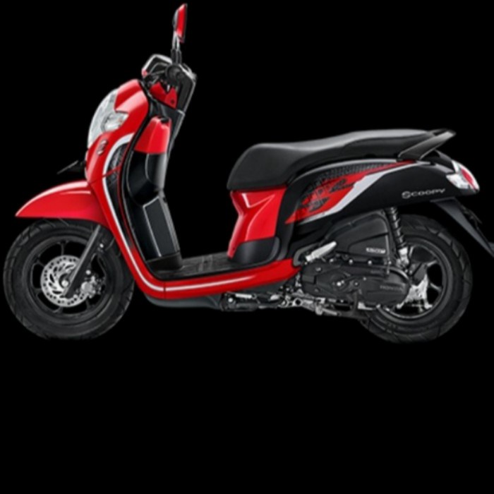 Cover Body Sayap Depan All New Scoopy Fi Donat 2018-2020 Merah