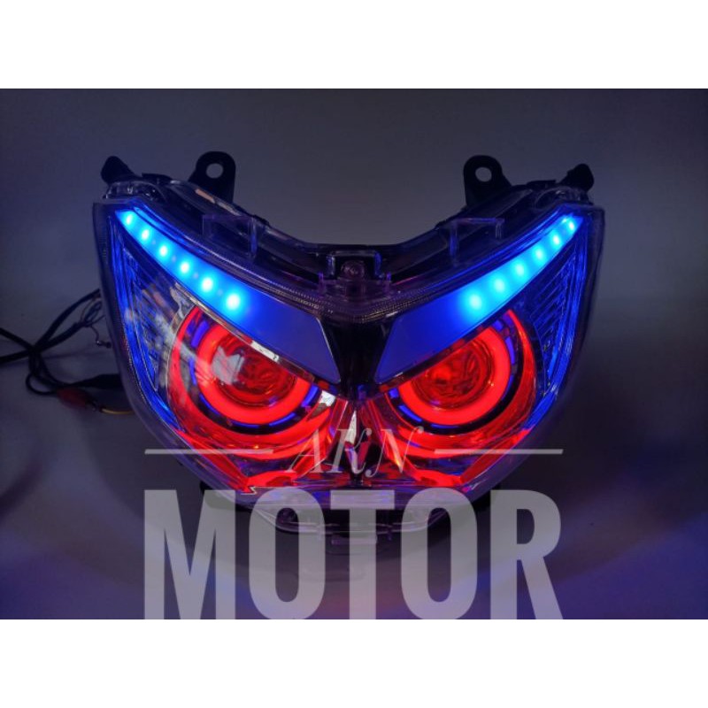 Lampu depan nmax old headlamp projector projie nmax 155 old nmax new