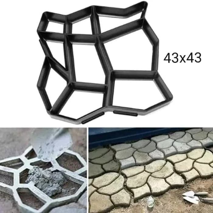 Cetakan Paving Block - Paving Blok - POLIGON ABSTRAK