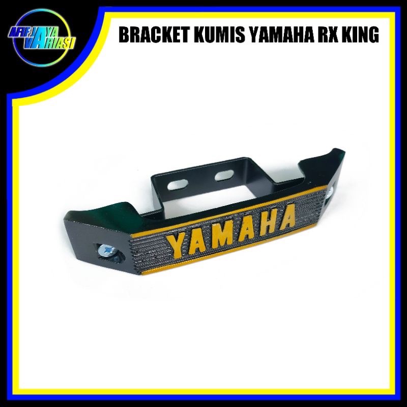 TERMURAH Breket Kumis YAMAHA RXK Rxking rx king rxs Warna Emas