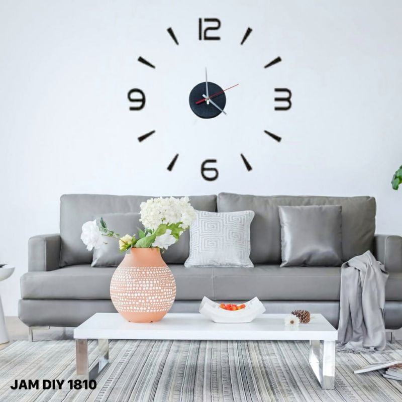 JAM DINDING AESTHETIK HIASAN DINDING JAM HIASAN DINDING JAM UNIK DAN MENARIK-Minimalis exclusif