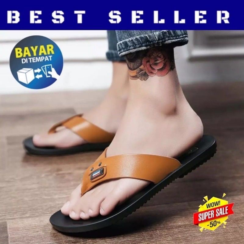 SANDAL JAPIT IMPOR/SANDAL PRIA TERBARU/SANDAL PRIA TERLARIS