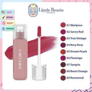 [TERBARU] IMPLORA Glossy Plumpy Jelly Tint - LipTint - BPOM