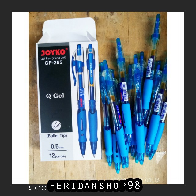 

BT692 PULPEN GEL JOYKO BEST GP-265 Q-GEL 0.5MM PULPEN JOYKO Q-GEL PERLUSIN - MERAH BY FERIDANSHOP98