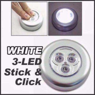 Stick Touch Lamp 3 Mata LED Lampu  Tempel  Emergency  LAMP 