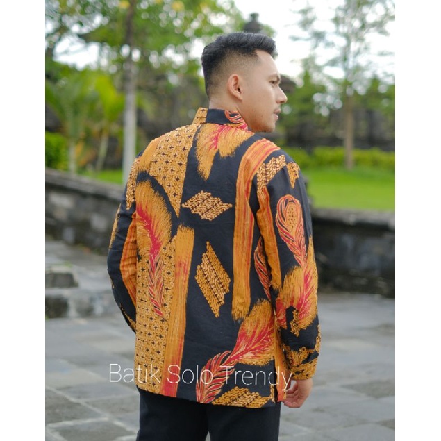 MOTIF 162 KEMEJA BATIK LENGAN PANJANG KAIN HALUS MURAH