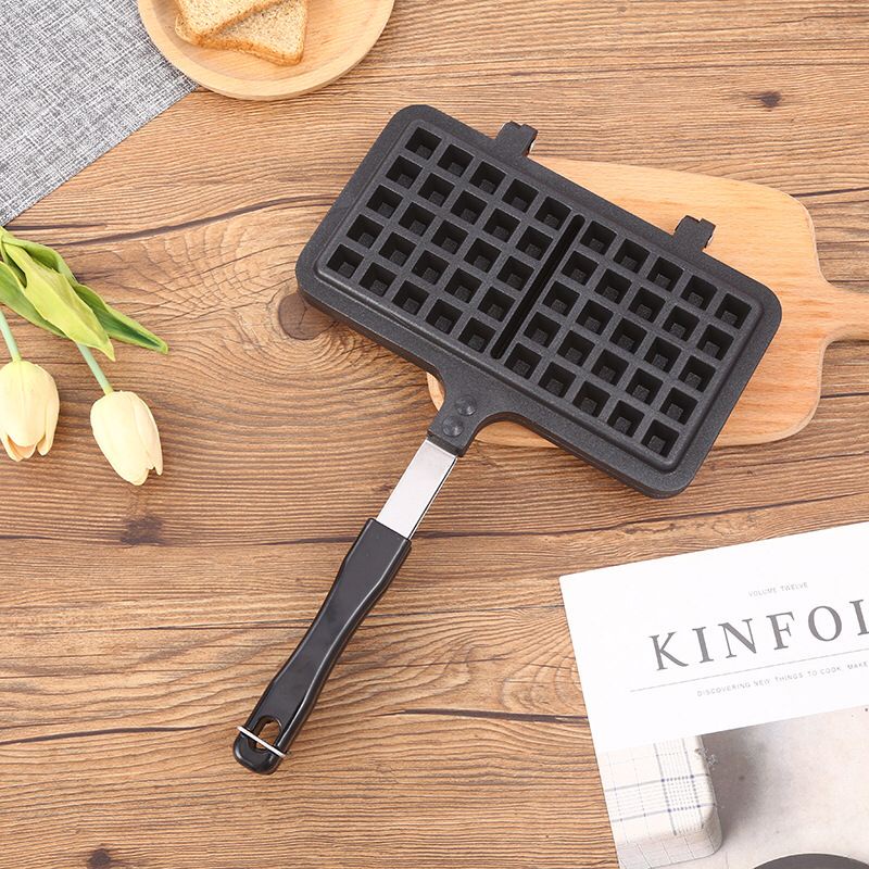 Cetakan Kue Waffle / Waffle Maker / Pembuat Kue Wafle Manual Anti Lengket