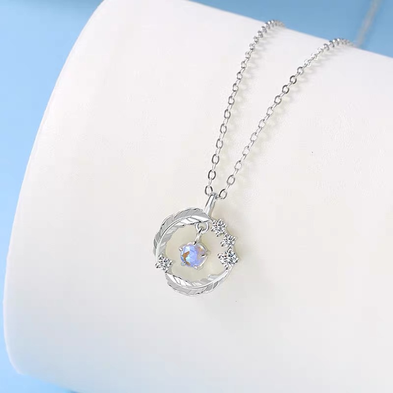 Lembut, Ringan-Berbulu, starry-moon legend necklace female ins Tidak Luntur. Siswa Cukup Kirim Pacarnya Ombak Kado.