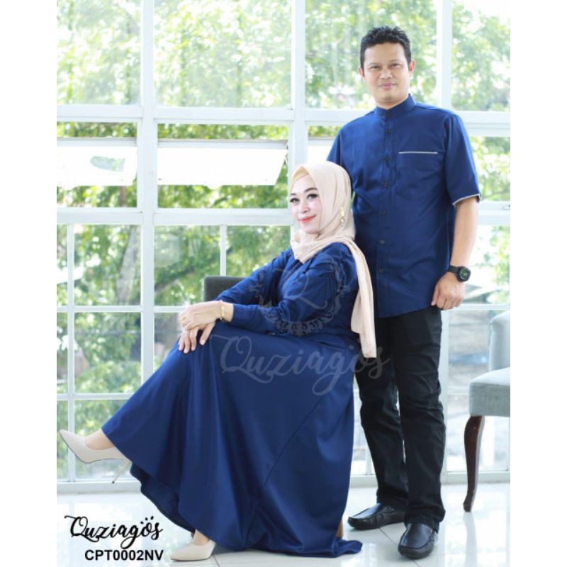 Set couple Koko dan gamis by Quziagos ori