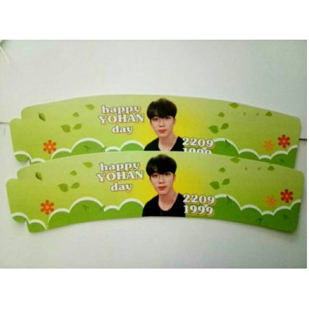 Cupsleeve Cup sleeve Kpop Event Custom
