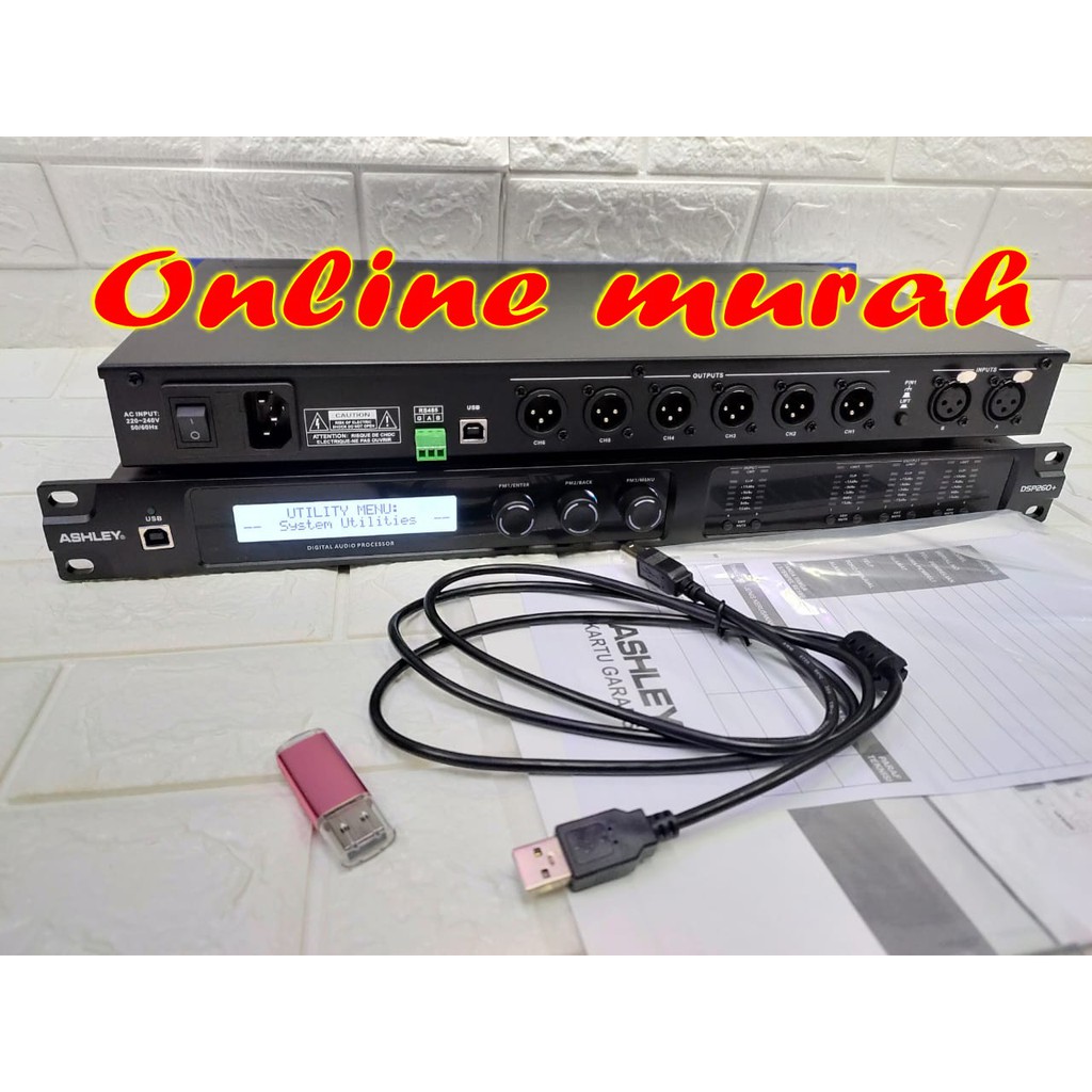 Profesional SPEAKER MANAGEMENT ASHLEY DSP260+