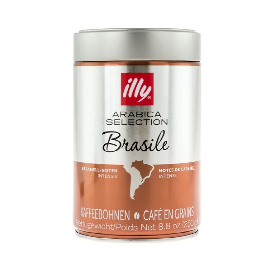 Illy Brazil / Brasile Arabica Coffee Beans Espresso Blends 250 Gram