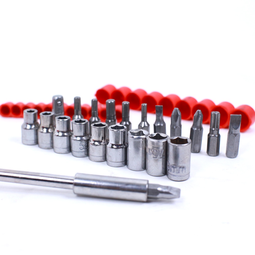 Obeng Screwdriver Bit Set 24 pcs GJ-16 Obeng Screwdriver Set