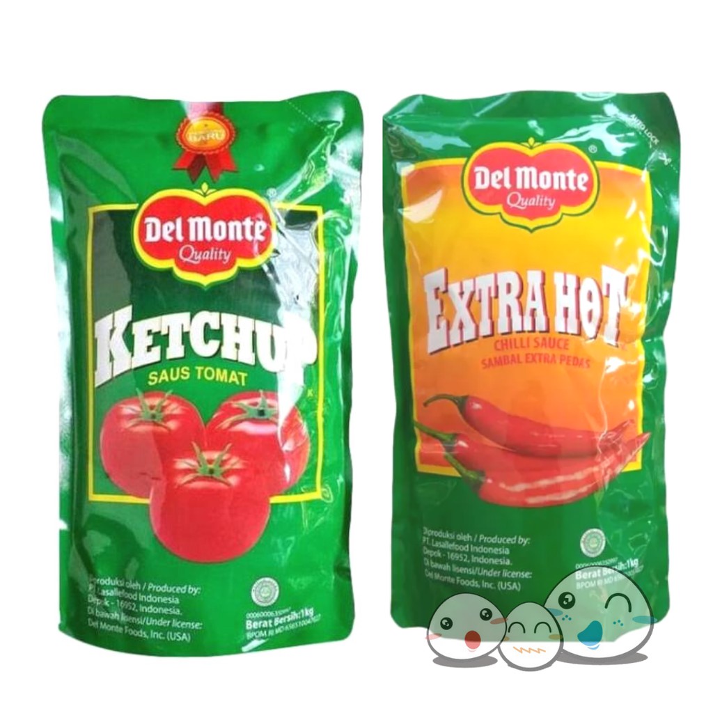 

Delmonte Saus Tomat Saos Sambal Extra Hot 1kg