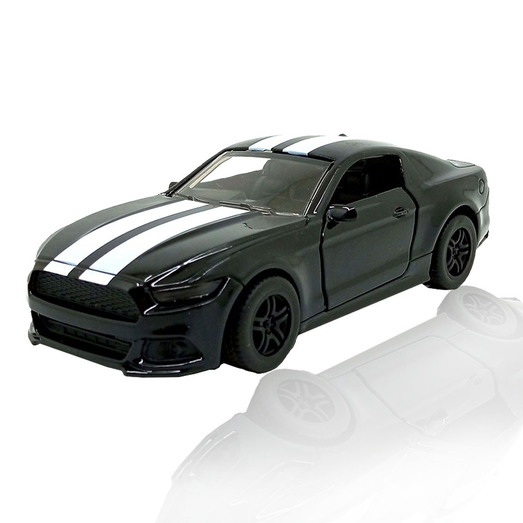 Toy Addict F0rd GT Mustang Sport Car Hitam Diecast Mainan Mobil Balap