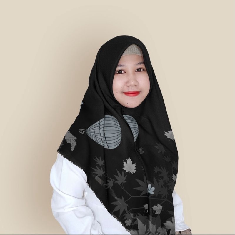 Cappadocia Series Black / Hijab Voal / Defani Hijab