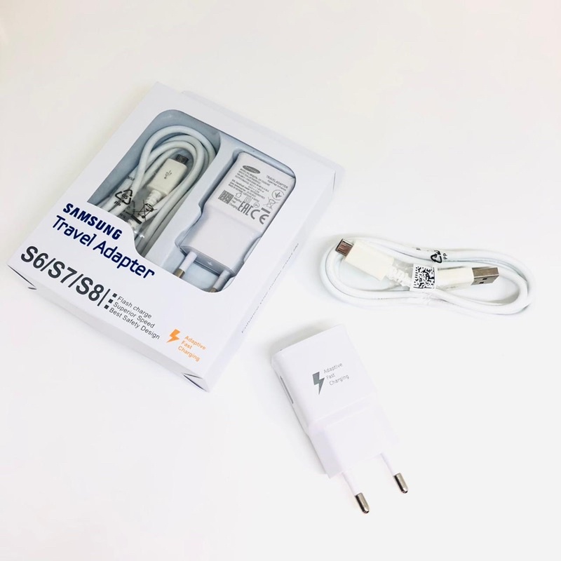 TRAVEL CHARGER SAMSUNG S6/S7/S8 MICRO FLASH CHARGER SUPERRIOR SPEED