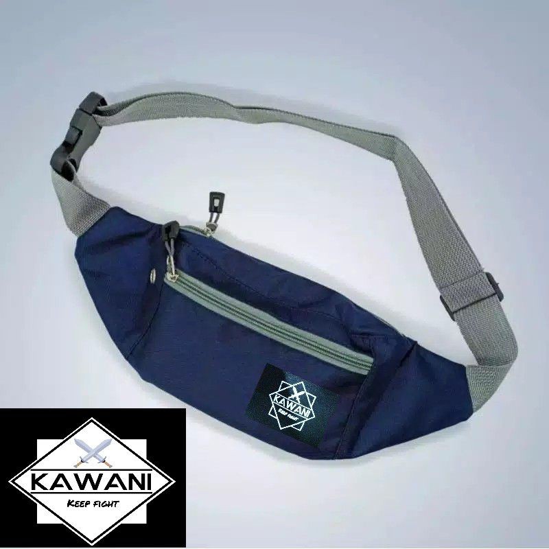 TAS SELEMPANG PRIA WAISTBAG PRIA TAS KULIAH