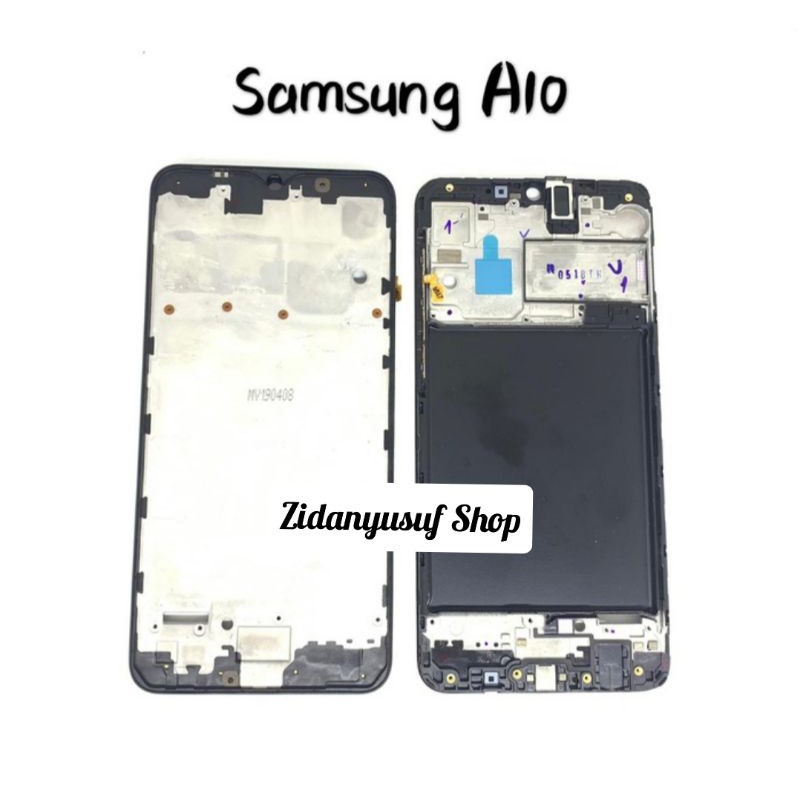 FRAME TULANG LCD SAMSUNG A10 A105 TATAKAN DUDUKAN LCD